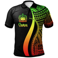 Samoa Polo Shirt Reggae Polynesian Tentacle Tribal Pattern Unisex Reggae - Polynesian Pride