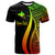 Papua New Guinea Custom T Shirt Reggae Micronesian Tentacle Tribal Pattern Unisex Reggae - Polynesian Pride
