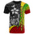 Guam Polynesian Custom T Shirt Reggae Turtle with Hook Unisex Reggae - Polynesian Pride