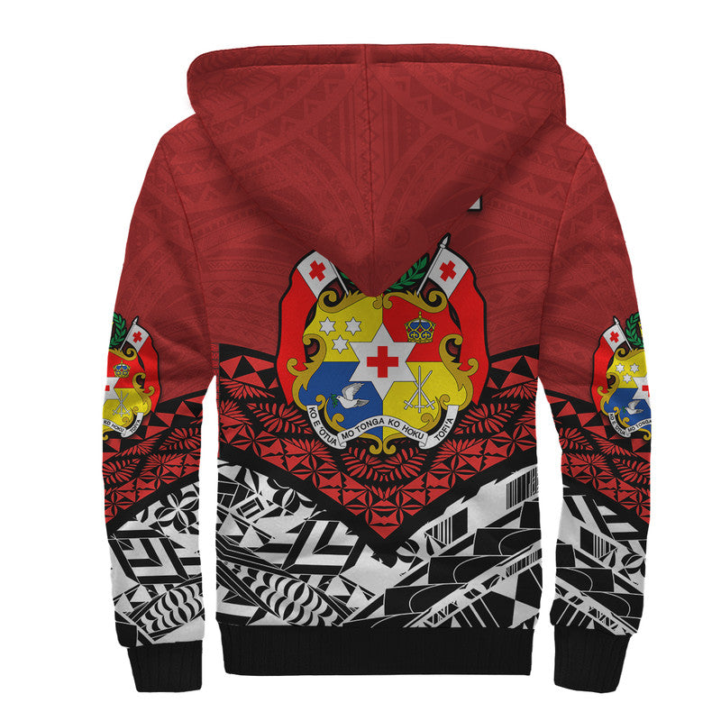 Tonga Sherpa Hoodie Independence Anniversary Special Version 2022 LT14 - Polynesian Pride