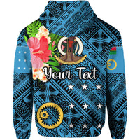 Custom Vanuatu Sanma Hoodie Independence Be Proud LT8 - Polynesian Pride