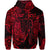 Custom Scorpio Zodiac Polynesian Hoodie Unique Style Red LT8 - Polynesian Pride