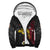 Papua New Guinea Independence Sherpa Hoodie PNG Kumuls - Tribal Crocodile LT7 Unisex Black - Polynesian Pride