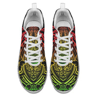 Hawaii Hibiscus Polynesian Sneakers - Colorful Style - AH - Polynesian Pride