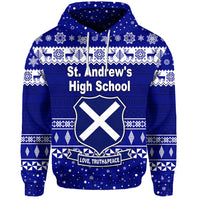 St. andrews High School Christmas Hoodie Simple Style LT8 - Polynesian Pride