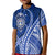 North Mariana Our Story Begins - Geometrical Polynesian Pattern Polo Shirt KID LT7 Unisex Blue - Polynesian Pride