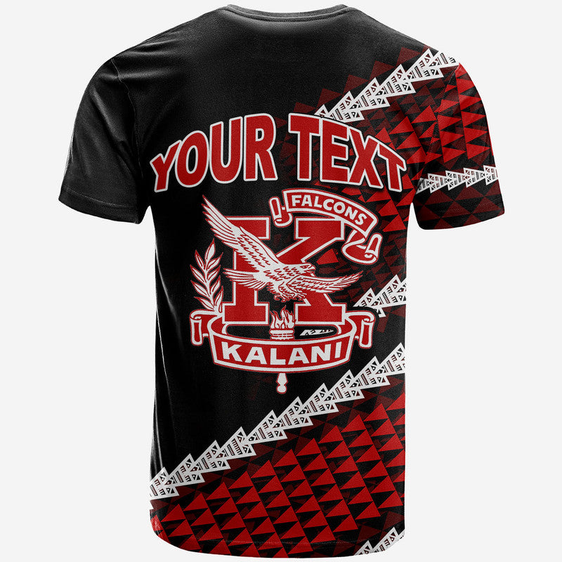 Custom Kalani High School Hawaii T Shirt LT6 - Polynesian Pride