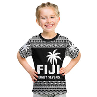 Fiji Rugby Sevens Kid T Shirt Simple Style LT9 - Polynesian Pride
