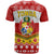 Tonga Christmas Kilisimasi Fiefia Coat of Arms T Shirt LT9 - Polynesian Pride
