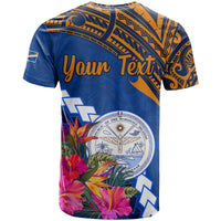 Custom Marshall Islands Coat of Arms T Shirt Polynesian Tropical LT9 - Polynesian Pride