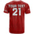 (Custom Text and Number) Tonga Rugby Sevens T Shirt Sporty Style LT9 - Polynesian Pride