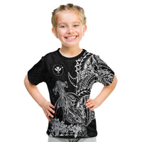 Hawaii Polynesian T Shirt Kid Wild Hammerhead Sharks LT13 - Polynesian Pride