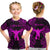 Ophiuchus Zodiac Polynesian T Shirt Kid Unique Style - Pink LT8 - Polynesian Pride