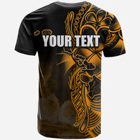 Custom Hawaiian Islands T Shirt Lanai LT6 - Polynesian Pride