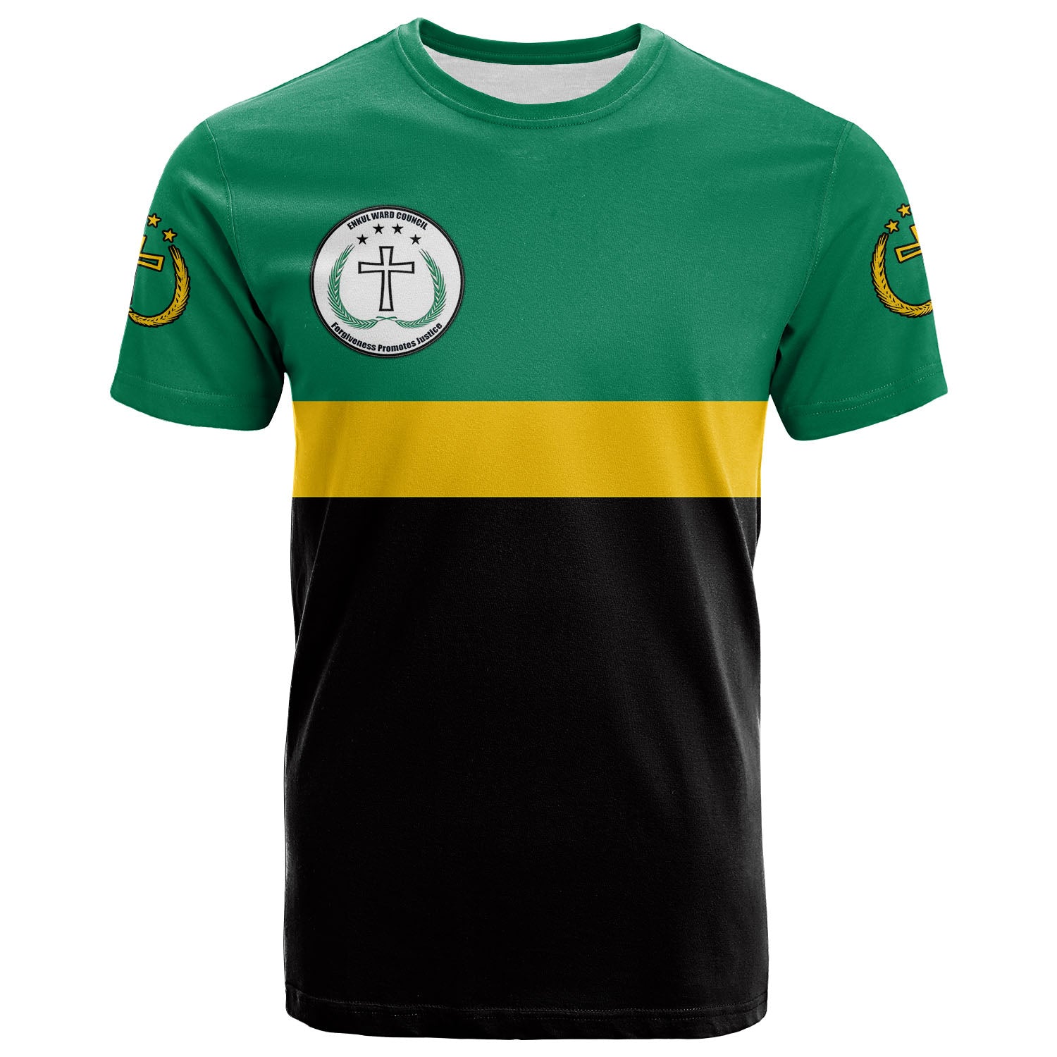 Enkul Ward Council T Shirt lt6 Unisex Green - Polynesian Pride