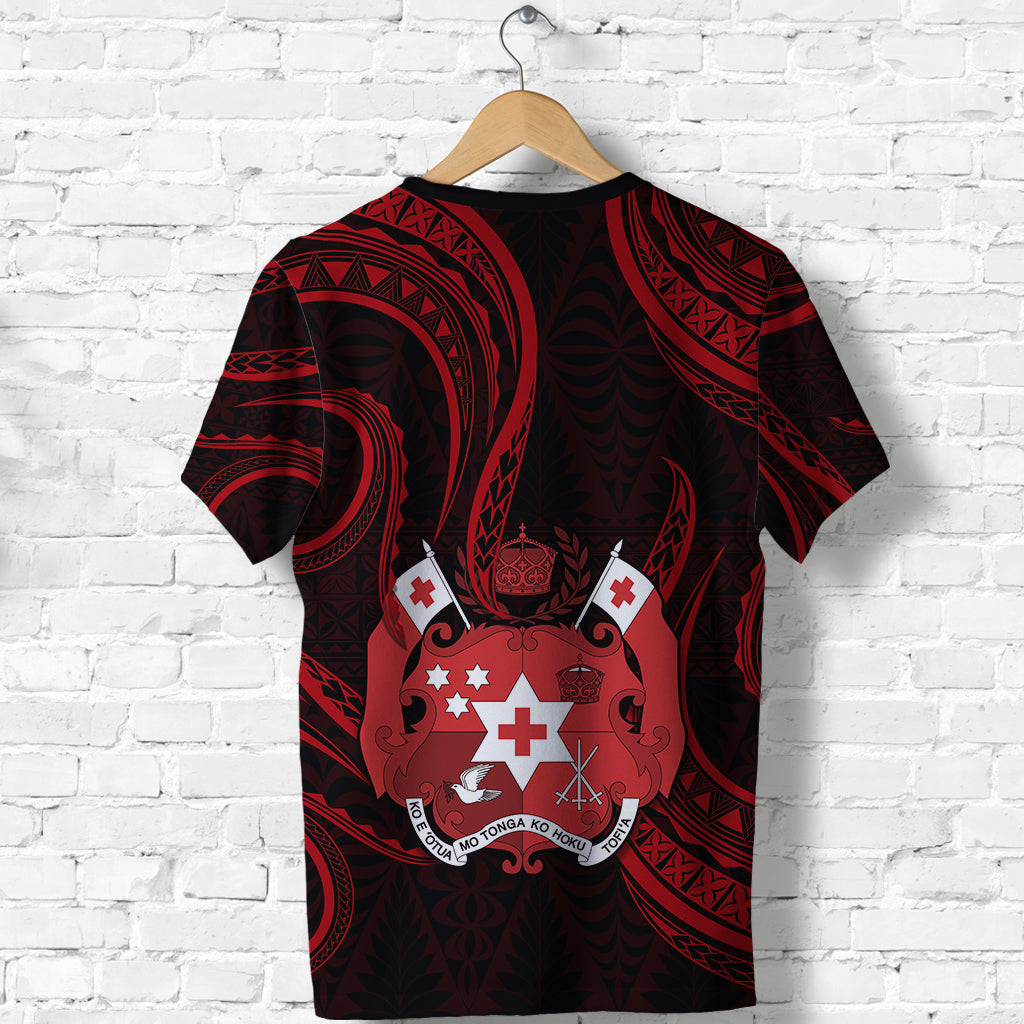 Tonga Pattern T Shirt Always Proud LT13 - Polynesian Pride
