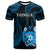 Tonga Pattern T Shirt Always Proud Version Blue LT13 Unisex Blue - Polynesian Pride