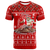 Tonga Christmas Kilisimasi Fiefia Santas Polynesia T Shirt LT2 RED - Polynesian Pride