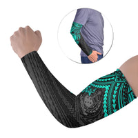 Samoa Arm Sleeve (Set of Two) - Polynesian Turtle Set of 2 Turquoise - Polynesian Pride