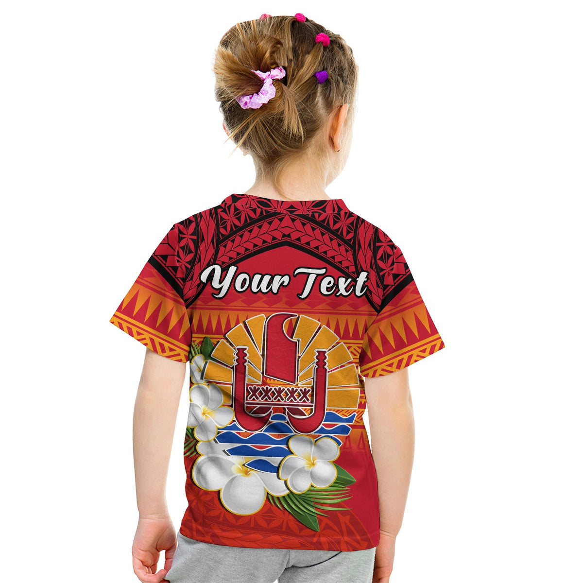 (Custom Personalised) French Polynesia T Shirt KID Happy Internal Autonomy Day Special Version LT14 - Polynesian Pride