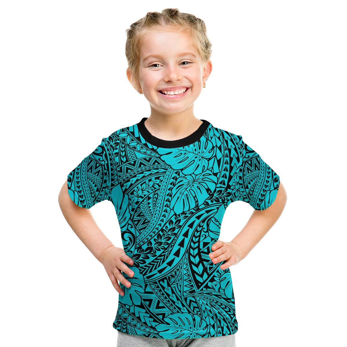 Custom Hawaii T Shirt Polynesian Tribal Art Ver.01 LT14 - Polynesian Pride