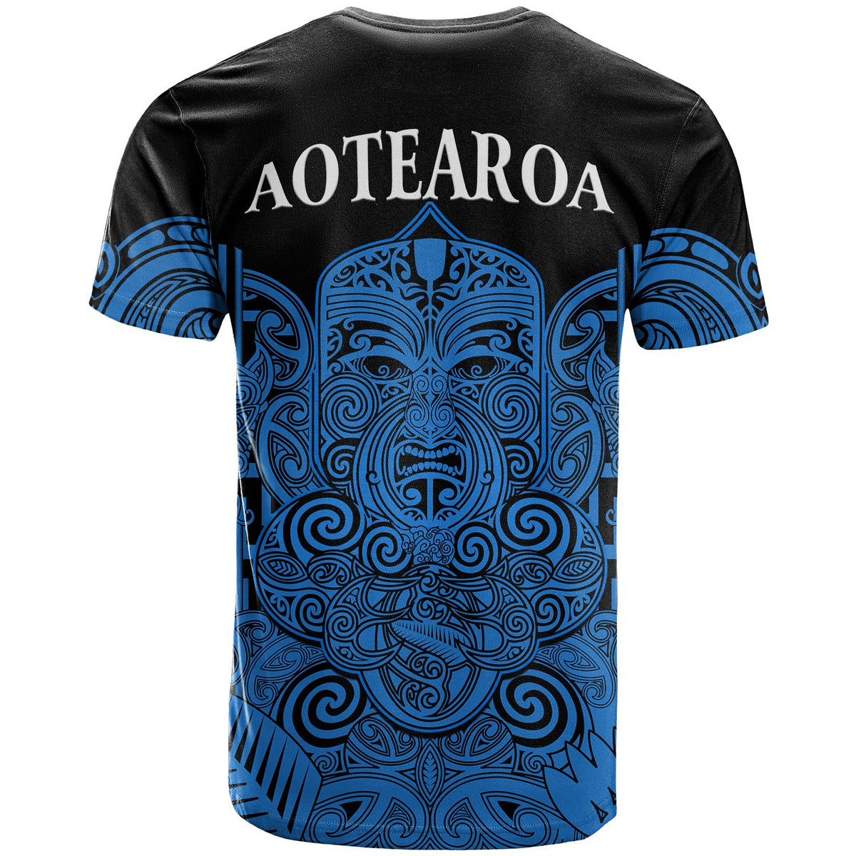 New Zealand Tiki Rugby T Shirt NZ Maori Koru Pattern Ver.05 LT14 - Polynesian Pride