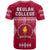 Beulah College T Shirt Ngatu Pattern Tonga LT13 - Polynesian Pride