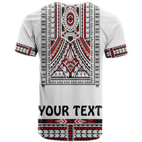 Custom Polynesian T Shirt Dashiki With Polynesian Tattoo Royal Version LT14 - Polynesian Pride