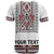Custom Polynesian T Shirt Dashiki With Polynesian Tattoo Royal Version LT14 - Polynesian Pride