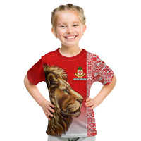 (Custom Text and Number) Kolisi Tonga College Atele T Shirt Home of the Lions LT13 - Polynesian Pride