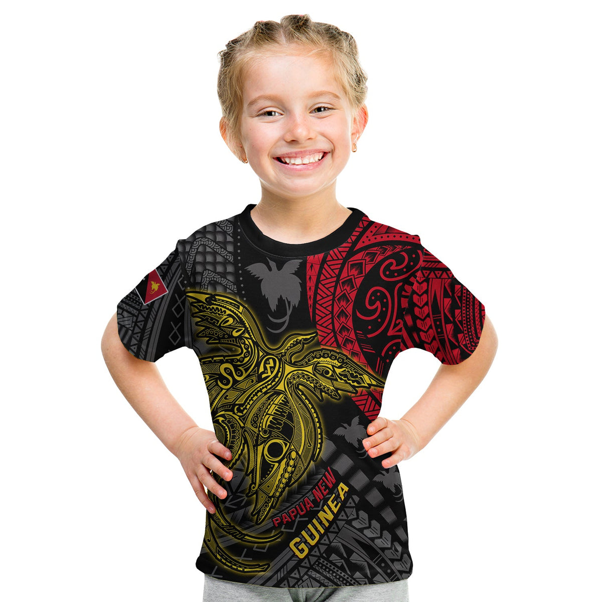 Papua New Guinea T Shirt Raggiana Birds Of Paradise Happy 47th Independence Day LT13 - Polynesian Pride