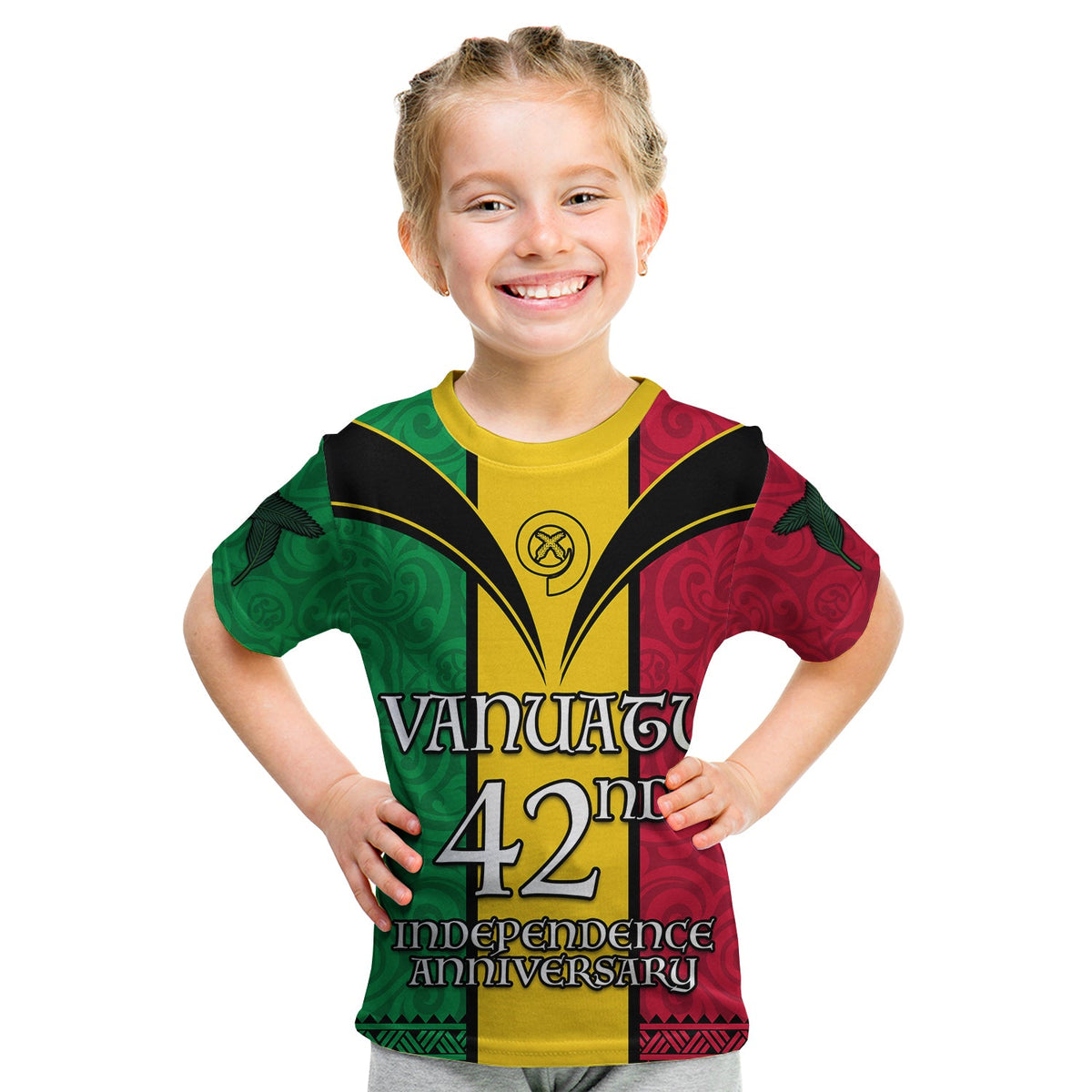 (Custom Text and Number) Vanuatu 1980 T Shirt Vanuatuan Independence Day LT13 - Polynesian Pride