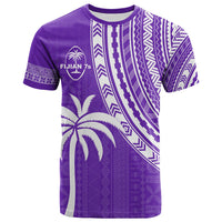 Fiji Rugby Sevens T Shirt Fijian 7s Tapa Polynesian Purple LT13 Purple - Polynesian Pride