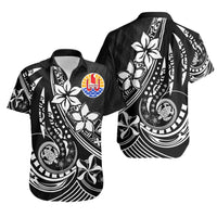 Tahiti Shirt - The Flow OF Ocean Unisex Black - Polynesian Pride