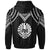 Tahiti Custom Hoodie Polynesian Armor Style Black - Polynesian Pride