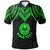 Tahiti Custom Polo Shirt Polynesian Armor Style Green Unisex Green - Polynesian Pride