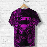 Taurus Zodiac Polynesian T Shirt Unique Style Pink LT8 - Polynesian Pride