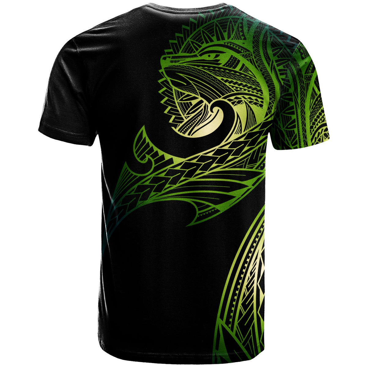 Pohnpei T Shirt Leader Wolf Is You Gradient Color - Polynesian Pride