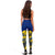 Tokelau Polynesian Leggings - Polynesian Tattoo Flag Version - Polynesian Pride
