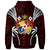 Tonga Zip up Hoodie Blood Runs Through My Veins Style Flag - Polynesian Pride