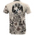Tonga T Shirt Tonga Coat of Arms Beige Hibiscus - Polynesian Pride