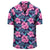 Tropical Flowers With Hummingbirds Palm Leaves Hawaiian Shirt - Polynesian Pride
