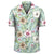 Tropical Hibiscus Palm Leaves Hawaiian Shirt - Polynesian Pride