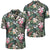 Tropical Monstera Leaf Red Hawaiian Shirt Unisex Black - Polynesian Pride