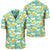 Tropical Plumeria Blue Hawaiian Shirt Unisex Black - Polynesian Pride