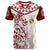 Tonga Custom T Shirt Emancipation Day Lion Style LT7 White - Polynesian Pride