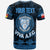 Custom Tonga Apifoou College T Shirt Viva AFC Black LT7 - Polynesian Pride