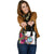 Guam Shoulder Handbag Polynesian Hibiscus White Pattern - Polynesian Pride
