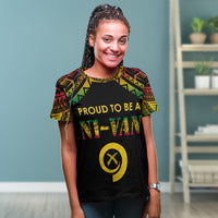 Vanuatu T Shirt Proud To Be A Ni Van Polynesian Patterns LT7 - Polynesian Pride