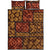 Polynesian Quilt Bed Set - Elements Fabric Patchwork - Polynesian Pride